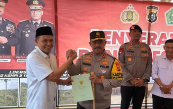 Safari Ramadan di Konawe, Kapolda Sultra Terima Hibah Lahan untuk Mako Brimob