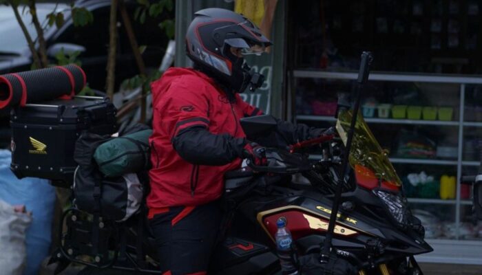 Mau Mudik Pakai Motor, Ini Tips Berkendara #Cari_Aman Ala Asmo Sulsel