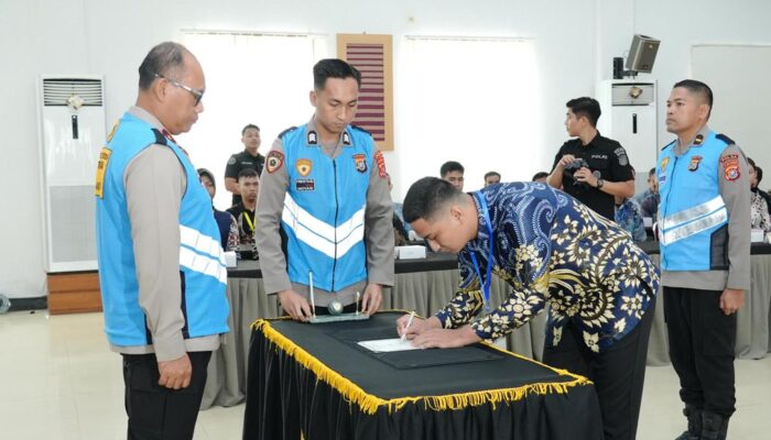 Polda Sultra Jamin Rekrutmen Anggota Polri 2026 Transparan, Pakta Integritas Resmi Ditandatangani
