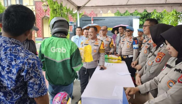 Jelang Idul Fitri, Polda Sultra Gelar Gerakan Pangan Murah Serentak di Bumi Anoa