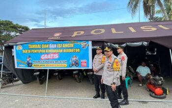 Kapolres Konsel Cek Pos Operasi Ketupat 2026, Pastikan Tak Ada Kendala di Jalur Mudik
