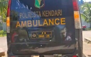 Sinergi Kemanusiaan, Polresta Kendari Bantu Pemulangan Jenazah Warga Muna Barat