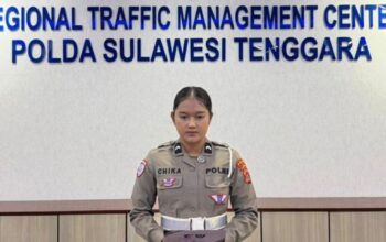 Polantas Polda Sultra Mengudara, Solusi Cepat Pantau Macet di Kendari