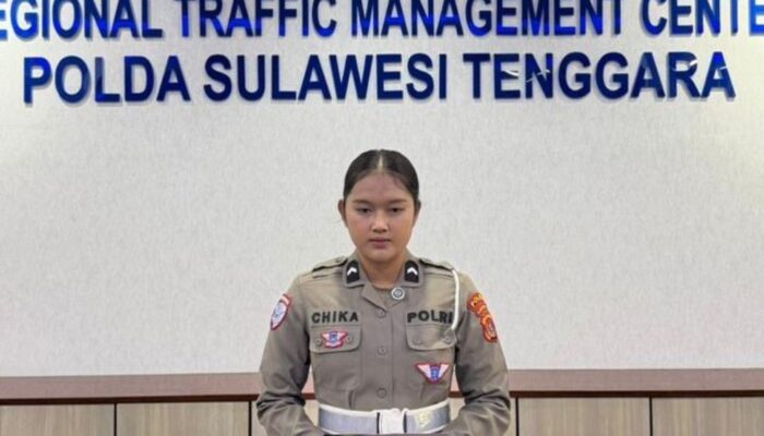 Polantas Polda Sultra Mengudara, Solusi Cepat Pantau Macet di Kendari