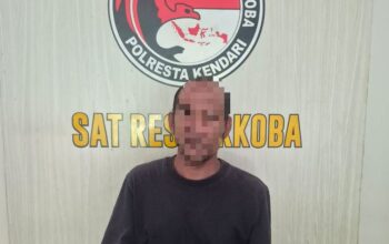 Satnarkoba Polresta Kendari Ringkus Petani Asal Konkep, Paket Sabu Siap Edar Jadi Bukti