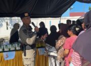 HUT Batalyon A Pelopor, Satbrimob Polda Sultra Hadirkan Solusi Pangan Murah untuk Rakyat