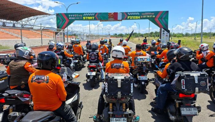 Dongkrak Wisata, Asmo Sulsel Dukung Penuh Jambore Honda ADV Indonesia Sulawesi di Luwu
