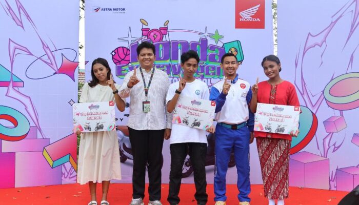 Keseruan Honda ExtravagenZ di SMK 6 Ambon, Padukan Edukasi Berkendara dan Ajang Kreativitas