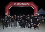 Intip Keseruan 300 Bikers Honda yang Bikin Makassar Membara di Jagoan Community Night Ride