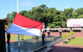 Upacara Kesadaran Nasional, Kapolda Sultra Tekankan Kepekaan Personel dan Respon Cepat Atensi Publik