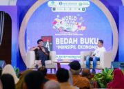 Wujudkan Masyarakat Cerdas Finansial, BI Sultra Bedah Buku Prinsipil Ekonomi di Puncak World Book Day 2026