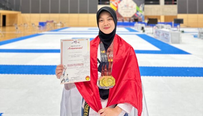 Harumkan Nama Polri, Anggota Ditresnarkoba Polda Sultra Sabet 3 Medali Internasional di Jepang