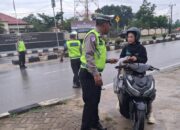 Gelar Operasi Keselamatan, Dirlantas Polda Sultra Fokus Edukasi Pengendara di Titik Vital Kendari
