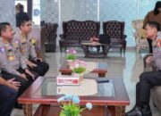Dirlantas Polda Sultra Sambut Kunjungan Dirgakkum Korlantas Polri di Kendari