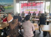 Ditreskrimsus Polda Sultra Gelar Jumat Curhat Bersama Warga Mataiwoi
