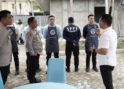 Pastikan Kualitas Gedung Pelayanan, Kapolda Sultra Tinjau Pembangunan SPPG di Polresta Kendari