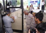Pimpin Rampcheck di Terminal Puuwatu, Dirlantas Polda Sultra: Kendaraan Tak Laik Dilarang Beroperasi