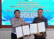 Perkuat Mental Polantas, Polda Sultra Teken MoU Dukungan Psikologi dengan PT Nusa Samudra Berjaya