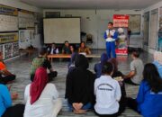 Wujudkan Kampung Pancasila yang Aman, Asmo Sulsel Edukasi Safety Riding Warga Pannampu