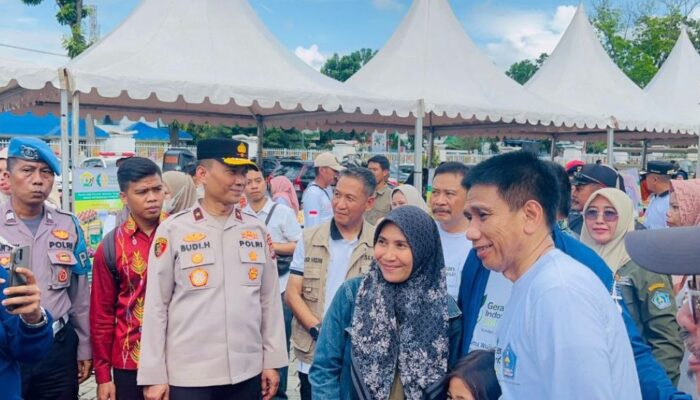 Gerakan Pangan Murah Kendari Dipadati Warga, Wakapolda Sultra Ikut Memantau Langsung