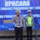 Dirlantas Polda Sultra Pimpin Upacara Kenaikan Pangkat dan Purna Tugas Personel Lantas