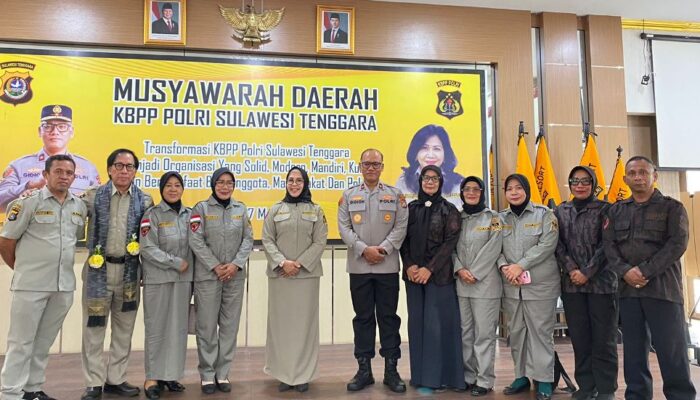 Buka Musda V KBPP Polri Sultra, Wakapolda Ajak Putra-Putri Polri Perkuat Kontribusi untuk Daerah