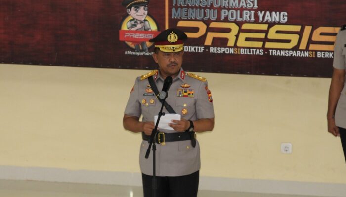 Minta Personel Tetap Solid, Irjen Didik Agung Sampaikan Salam Perpisahan di Polda Sultra