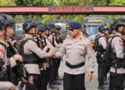 Penuh Haru dan Bangga, Wakapolda Sultra Sambut 1 SSK Brimob dari Penugasan Satgas Amole II Papua