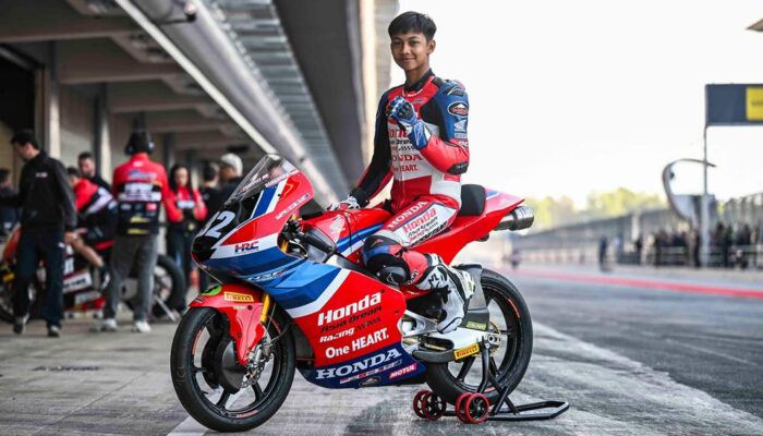 Pembalap Binaan Astra Honda Tatap Podium Moto3 Junior Sirkuit Barcelona