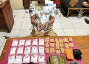 Polres Bombana Tangkap Pria Asal Kalimantan Bawa 860 Gram Sabu dari Malaysia