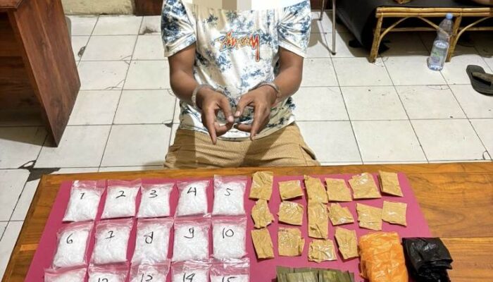 Polres Bombana Tangkap Pria Asal Kalimantan Bawa 860 Gram Sabu dari Malaysia