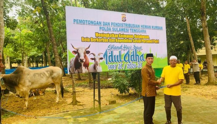 Polda Sultra Salurkan Ribuan Kupon Kurban, Wujud Kepedulian Sosial dan Pengabdian Polri untuk Masyarakat