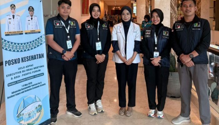 Garda Terdepan Medis, RS Bhayangkara Kawal Delegasi UCLG Asia Pasifik di Kendari