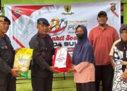 HUT Bhayangkara ke-80, Detasemen Gegana Brimob Sultra Berbagi Sembako di Kampung Pemulung Kendari