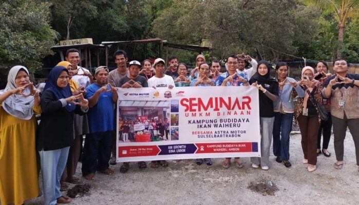 Lewat Edukasi Strategis, Asmo Sulsel Berdayakan Kelompok Budidaya Ikan Waiheru Ambon