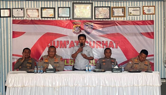 Jumat Curhat Polda Sultra, Warga Mokoau Resahkan Soal Keamanan dan Knalpot Brong