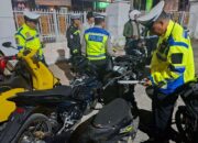 Ditlantas Polda Sultra Jaring 22 Kendaraan Knalpot Brong yang Resahkan Warga