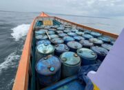 Ditreskrimsus Polda Sultra Gagalkan Peredaran 8.000 Liter BBM Subsidi Oplosan di Mubar