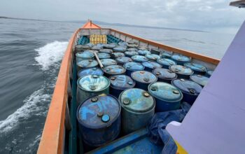 Ditreskrimsus Polda Sultra Gagalkan Peredaran 8.000 Liter BBM Subsidi Oplosan di Mubar