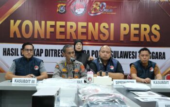 Ditresnarkoba Polda Sultra Sikat Jaringan Narkoba Antarkota, 3 Kilogram Sabu Disita