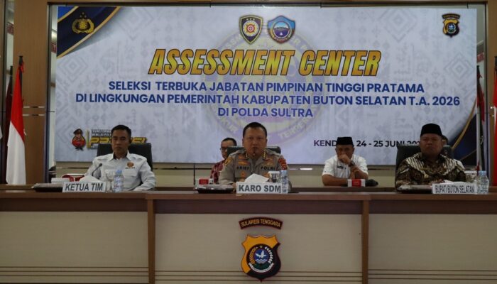 Menuju Birokrasi Bersih, Polda Sultra Seleksi Terbuka Calon Pejabat Pemkab Busel Tahun 2026