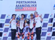 Tampil Dominan, Astra Motor Racing Team Borong 9 Podium di Mandalika Racing Series