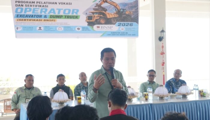 Ciptakan Tenaga Kerja Siap Pakai, PT Vale Latih 35 Pemuda Jadi Operator Alat Berat