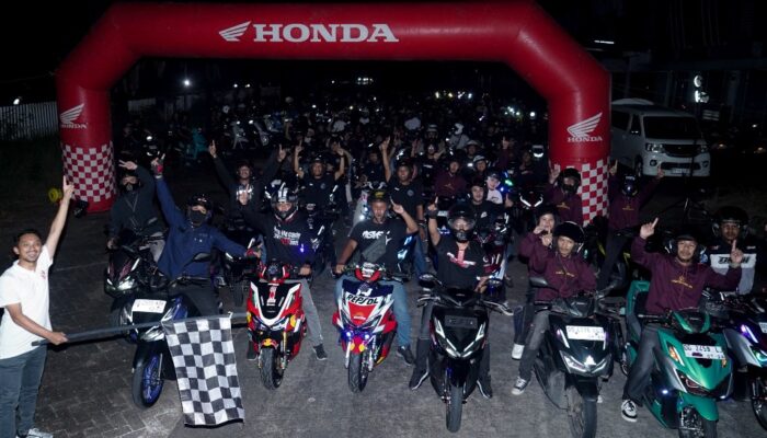 Aksi Solidaritas Tanpa Batas: 350 Bikers Honda Ramaikan Vario Street Nation 2026