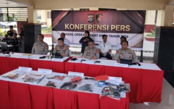 Operasi Pekat Anoa 2026: Polda Sultra Ungkap 338 Kasus, 395 Orang Diamankan