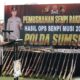 Negara Hadir, Polda Sumsel Musnahkan Ratusan Senpi Rakitan Ilegal Demi Jamin Keamanan Warga