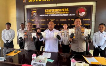 Perang Lawan Narkoba, Polres Kolaka Gagalkan Peredaran Sabu Seberat 3 Kg