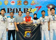 Tampil Perkasa, Atlet Taekwondo Polda Sultra Boyong 5 Medali dari Kapolri Cup