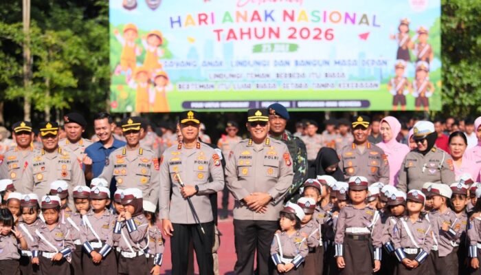 Hari Anak Nasional 2026, Kapolda Sultra Ajak Masyarakat Putus Rantai Kekerasan pada Anak