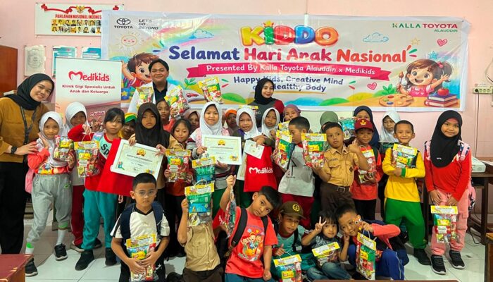 Spesial Hari Anak Nasional, Intip Serunya Program KIDDO Kalla Toyota Wadahi Bakat Si Kecil